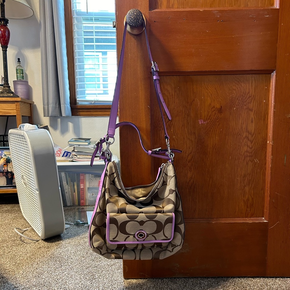 Coach Lavender Bag ( rare hard to find)